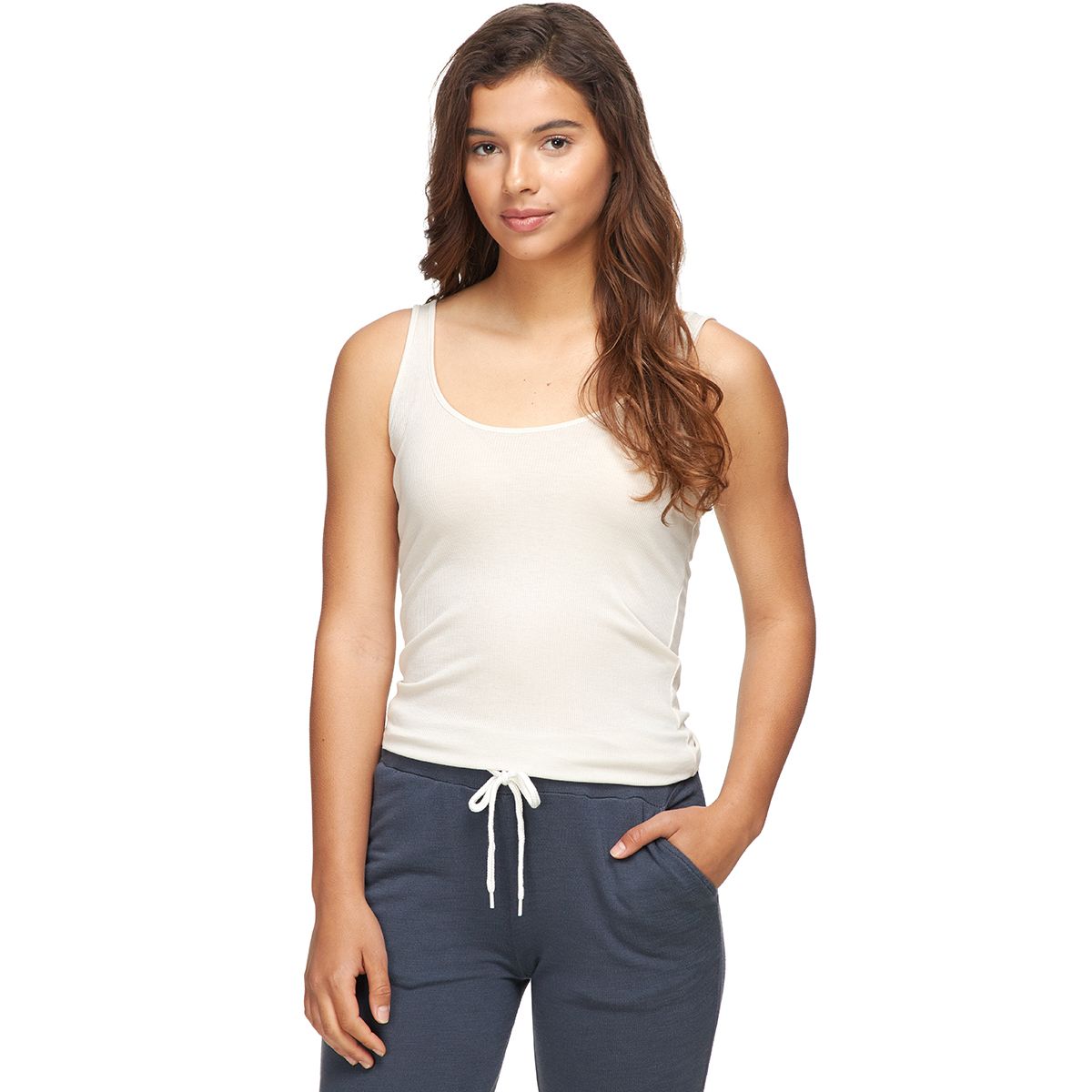 Monrow Basic Rib Tank Top - Women's - Clothing