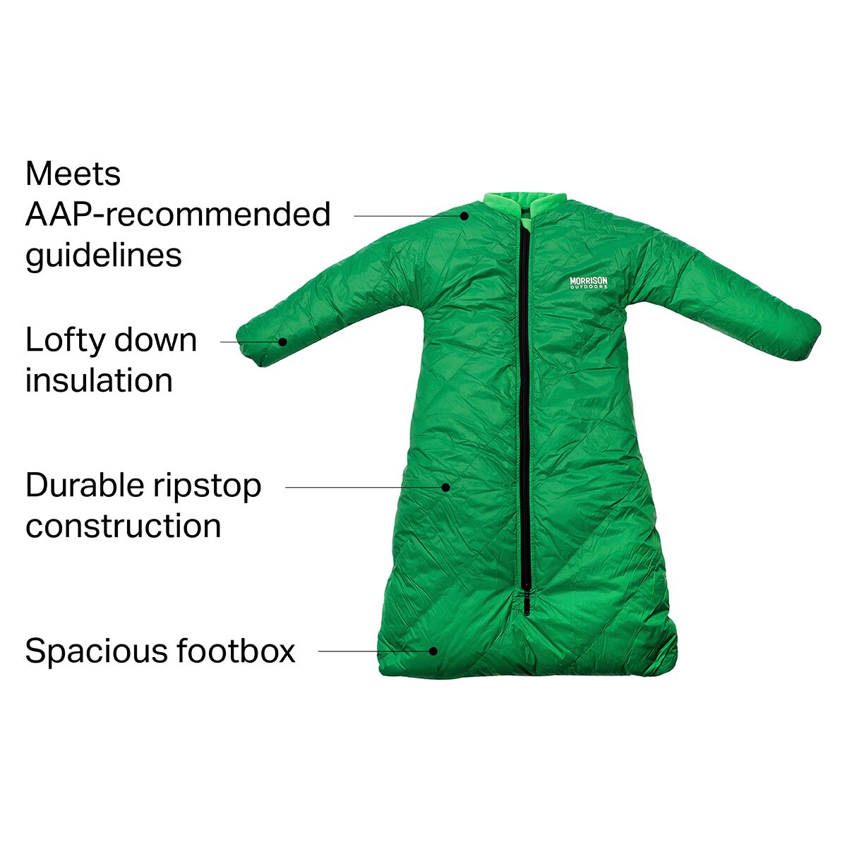 Morrison Outdoors Little Mo 20 Infant Sleeping Bag Kids' Hike & Camp