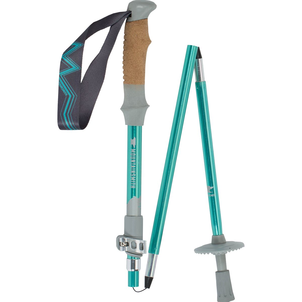 Женские трекинговые палки Mountainsmith Halite 7075 WSD Trekking Poles, цвет: Синий — фото 2