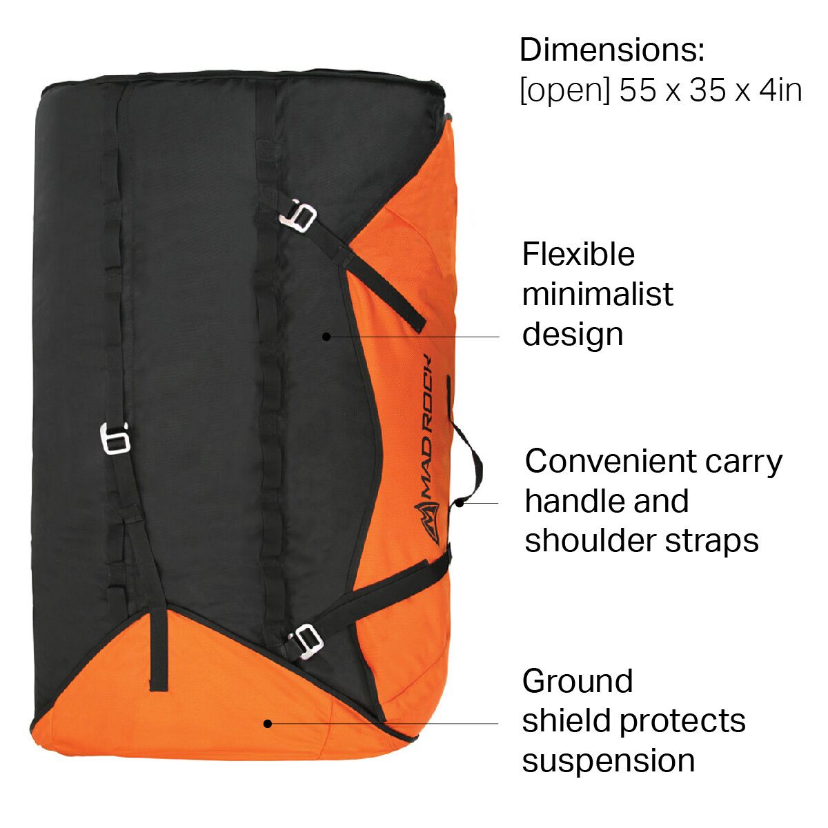 Mad Rock R3 Crash Pad Climb