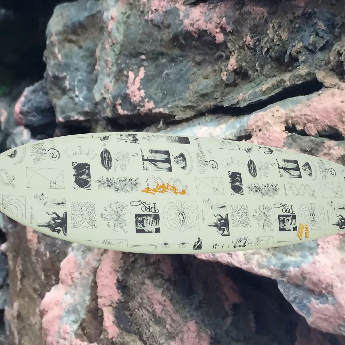 Misfit Speed Egg Twin Art Series Surfboard
