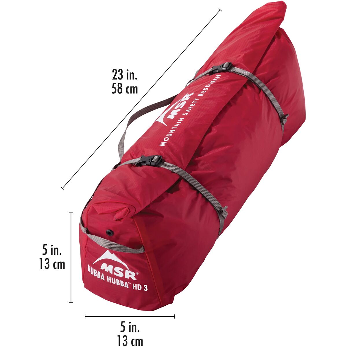 Снаряжение MSR Hubba Hubba HD Tent: 3-Person 3-Season, цвет: One Color — фото 9