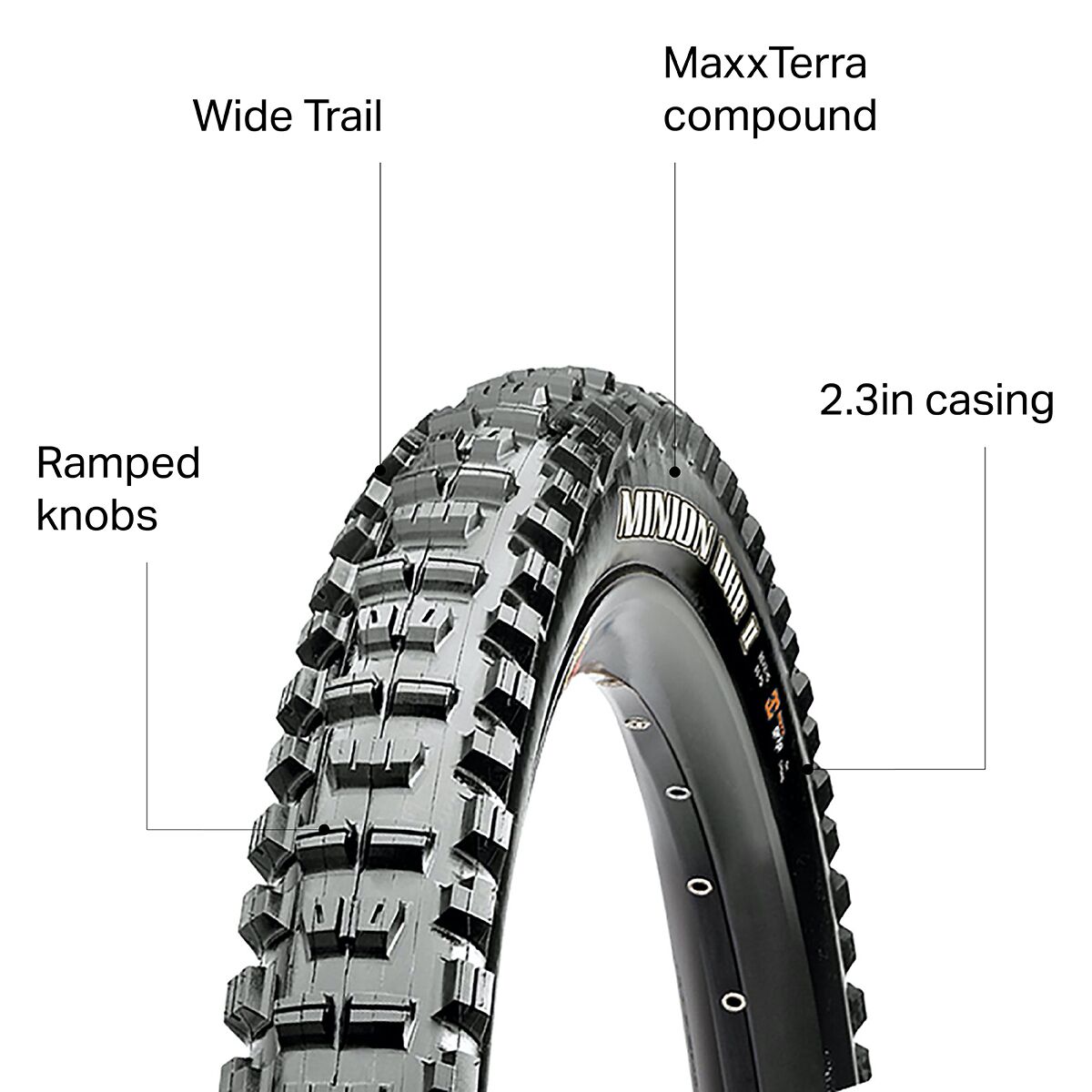 Maxxis Minion DHR II 3C/EXO/TR 29in Tire - Bike