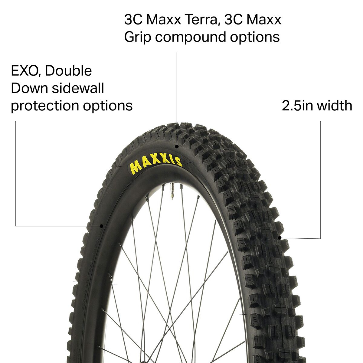 Maxxis Assegai Wide Trail 3C/EXO/TR 27.5in Tire