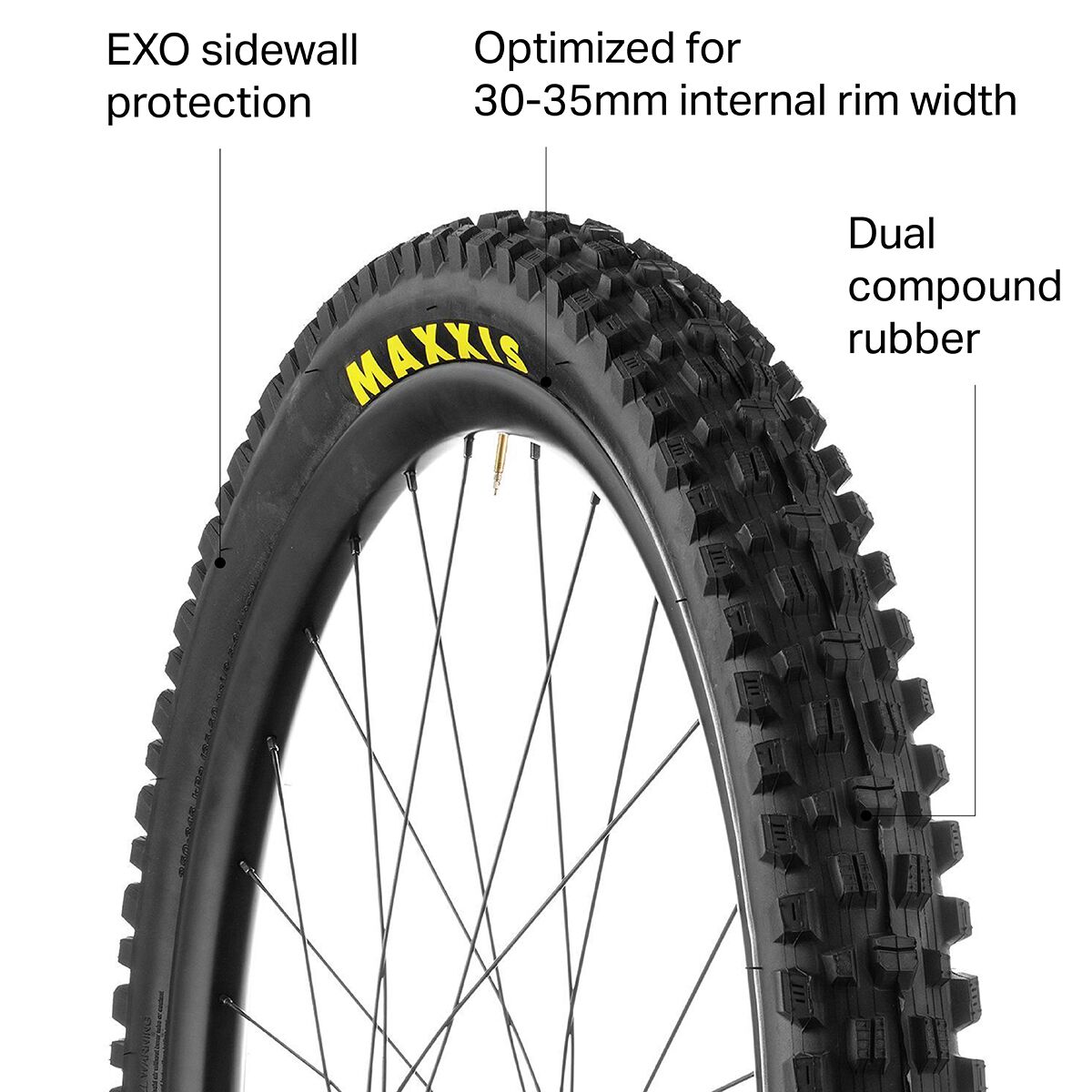 Maxxis Assegai Wide Trail Dual Compound/EXO/TR 27.5in Tire