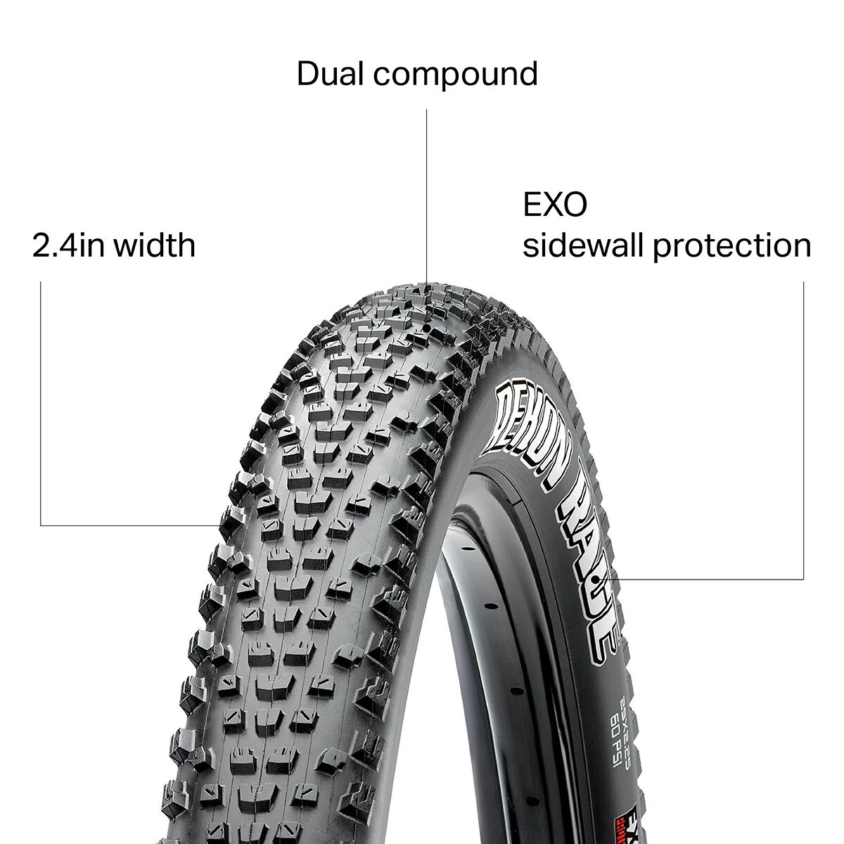 Maxxis Rekon Race Wide Trail EXO/TR Tire - 29in