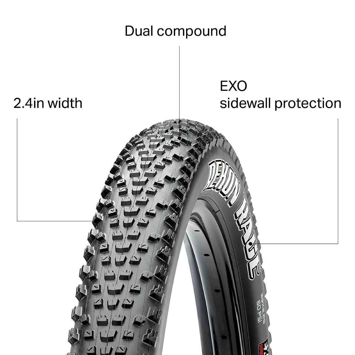 Maxxis Rekon Race Wide Trail EXO/TR Tire - 29in - Bike