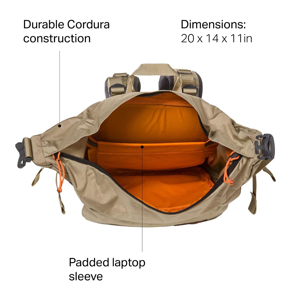 Mystery Ranch Street Zen 25L Backpack Hike & Camp