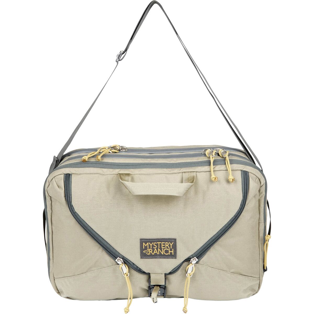 Mystery Ranch Borsa 3-in-1: Tote, Zaino E Borsa A Tracolla – Scomparto Per Laptop 17", Tasche Elastiche, Maniglie Multiple