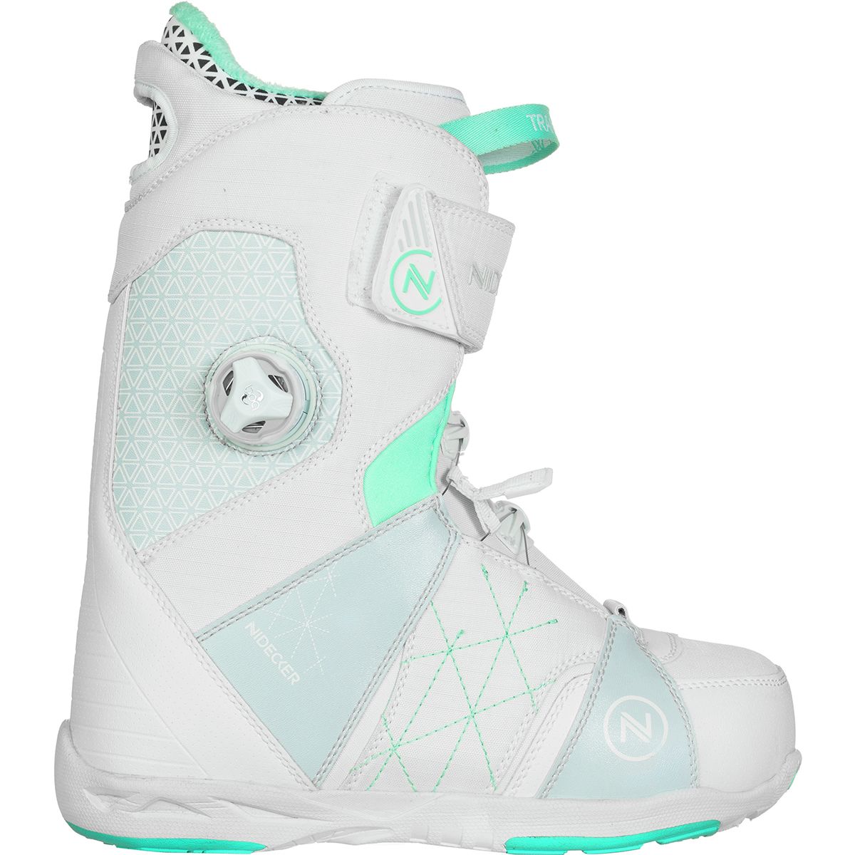 Chaussures De Snowboard Nidecker Sierra W BOA Pour Femme - Blanc, NEUVES Avec étiquettes