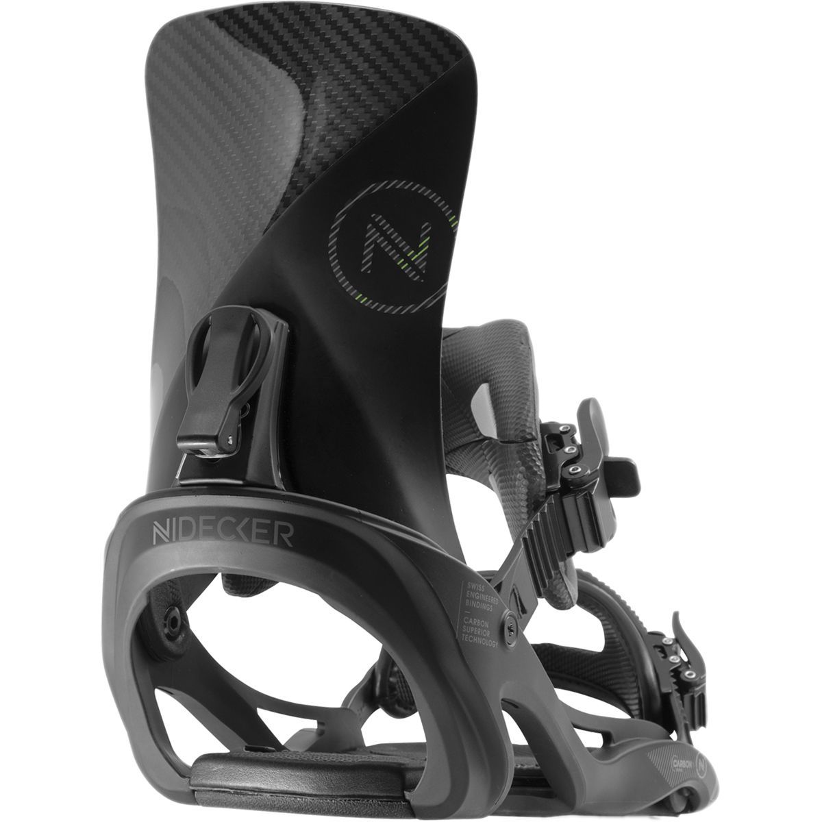 Nidecker Carbon Snowboard Binding Snowboard
