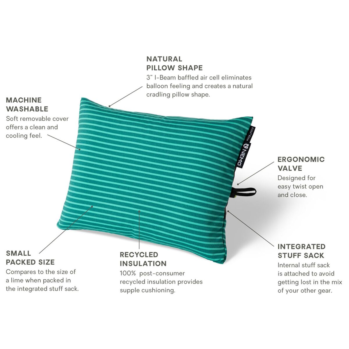 NEMO Equipment Inc. Fillo Elite Pillow