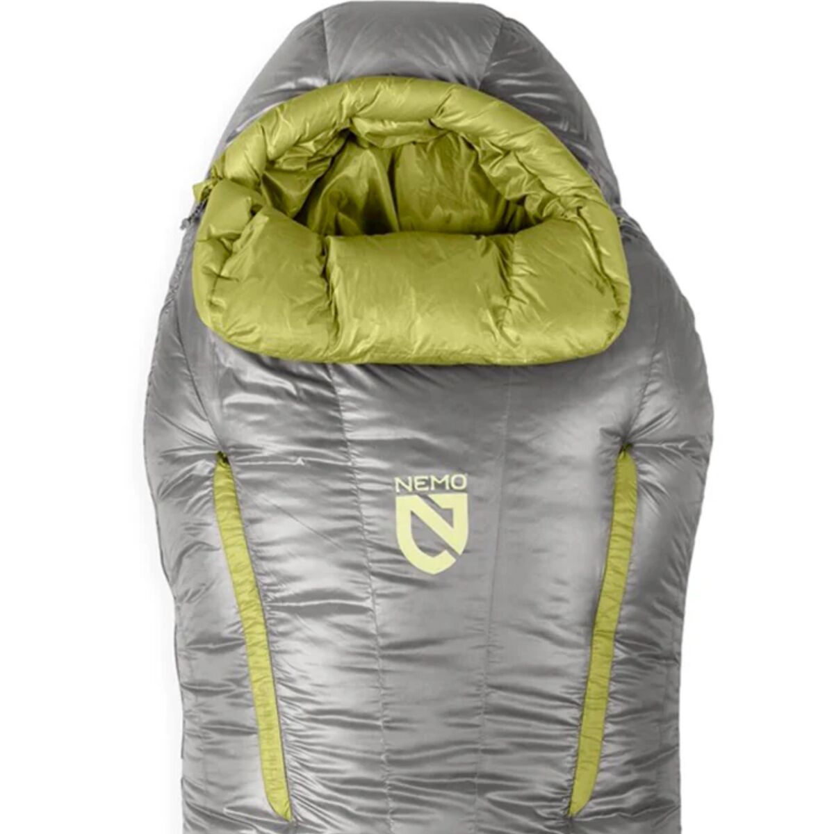 Женская сумка NEMO Equipment Inc. Riff Endless Promise Sleeping Bag: 15F Down, цвет: Титановый — фото 4