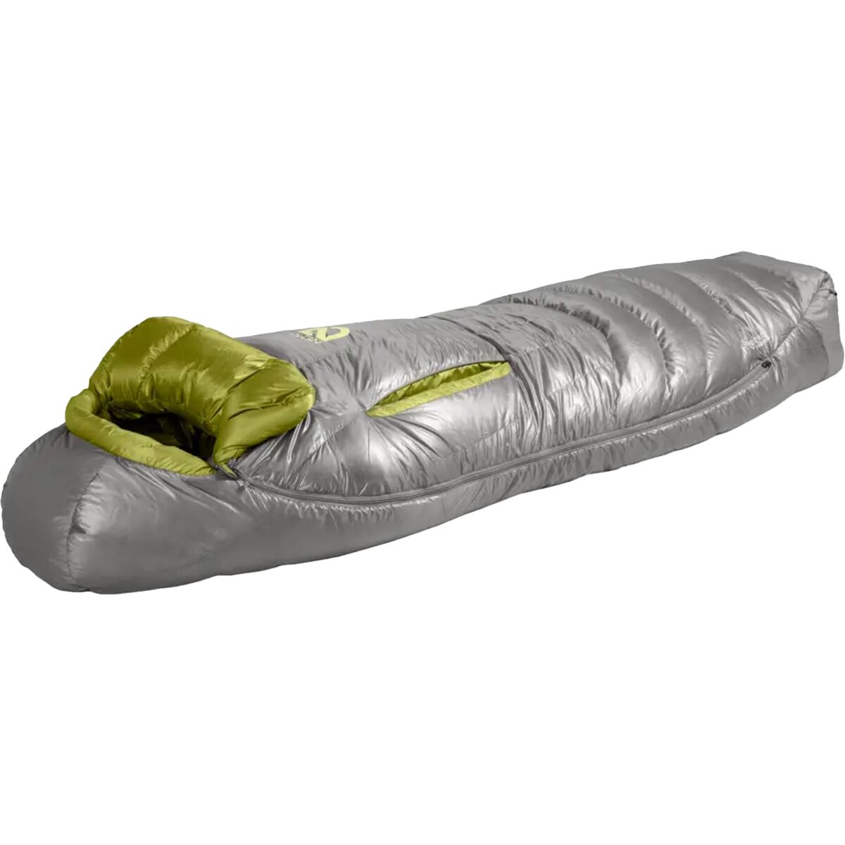 Женская сумка NEMO Equipment Inc. Riff Endless Promise Sleeping Bag: 15F Down, цвет: Титановый — фото 5