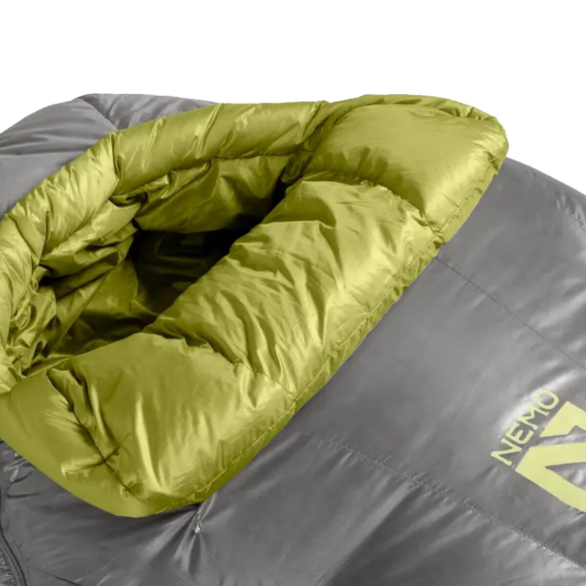 Женская сумка NEMO Equipment Inc. Riff Endless Promise Sleeping Bag: 15F Down, цвет: Титановый — фото 8