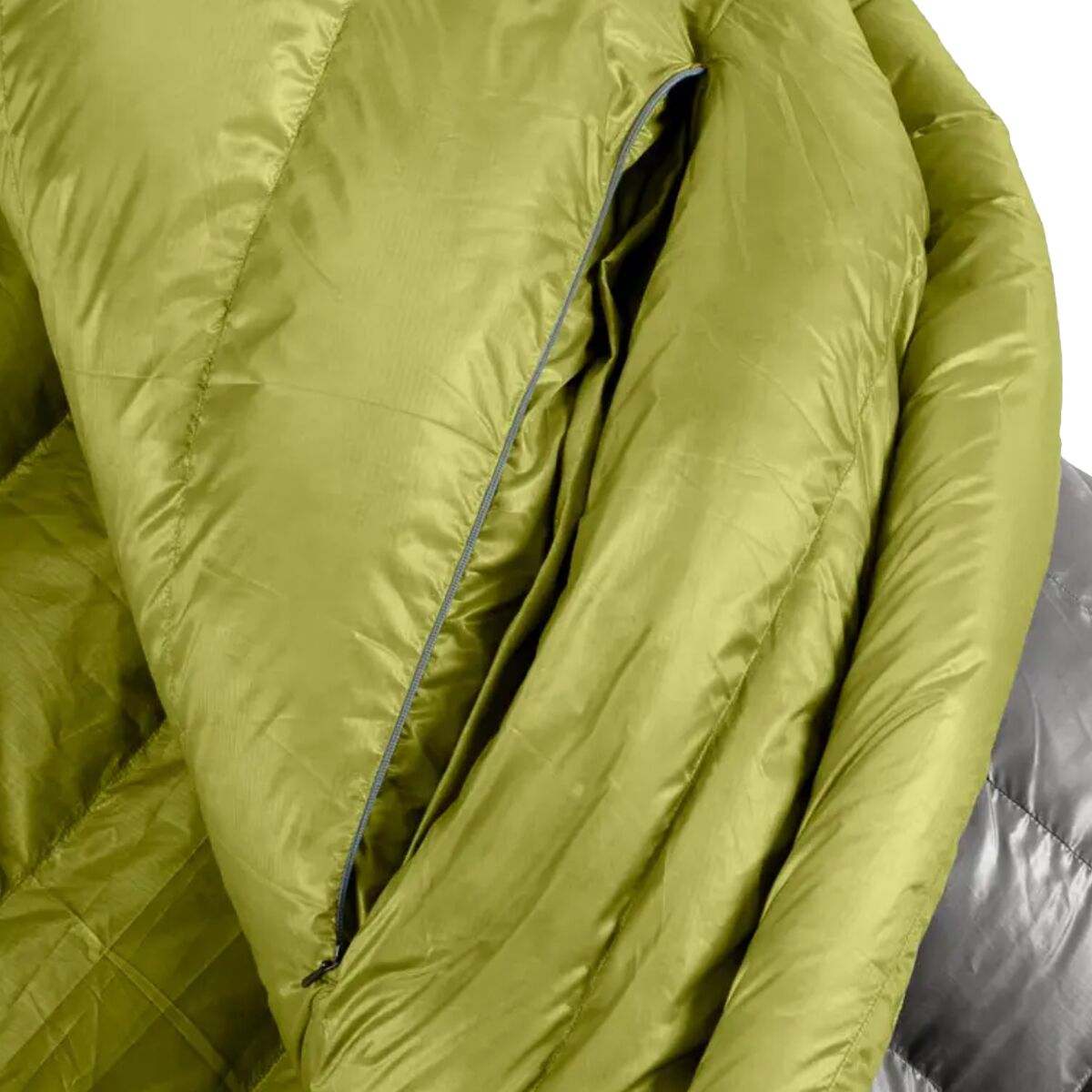 Женская сумка NEMO Equipment Inc. Riff Endless Promise Sleeping Bag: 15F Down, цвет: Титановый — фото 11