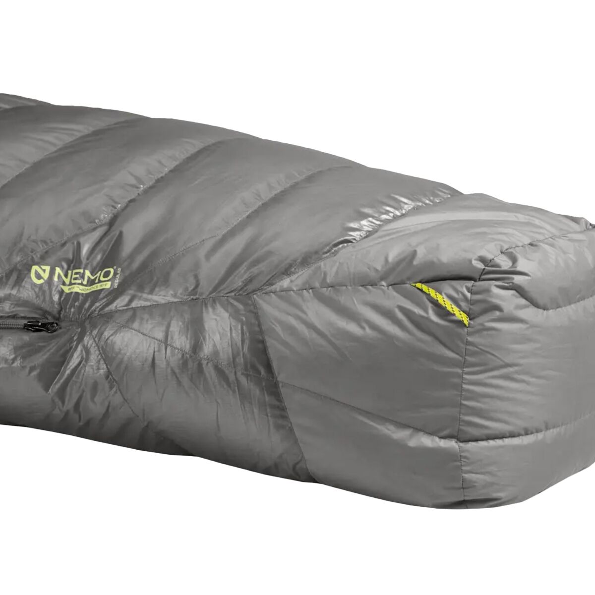 Женская сумка NEMO Equipment Inc. Riff Endless Promise Sleeping Bag: 15F Down, цвет: Титановый — фото 12