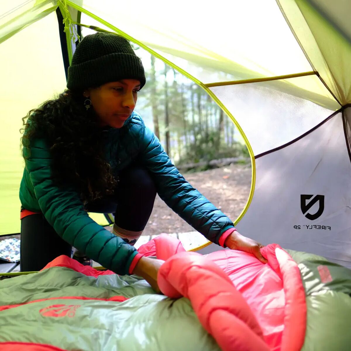 NEMO Equipment Inc. Riff 15 Sleeping Bag 15F Down Women's Hike & Camp