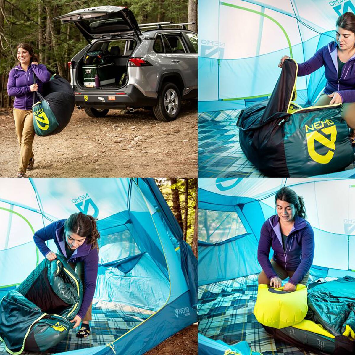 NEMO Equipment Inc. Jazz Double Sleeping Bag: 30F Synthetic