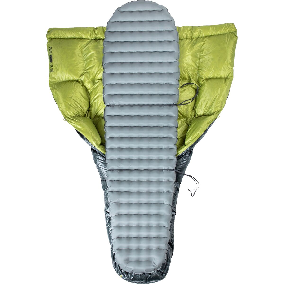 Снаряжение NEMO Equipment Inc. Pulse Endless Promise UL Quilt: 20/30F Down, цвет: Берёзовый / Серый — фото 2
