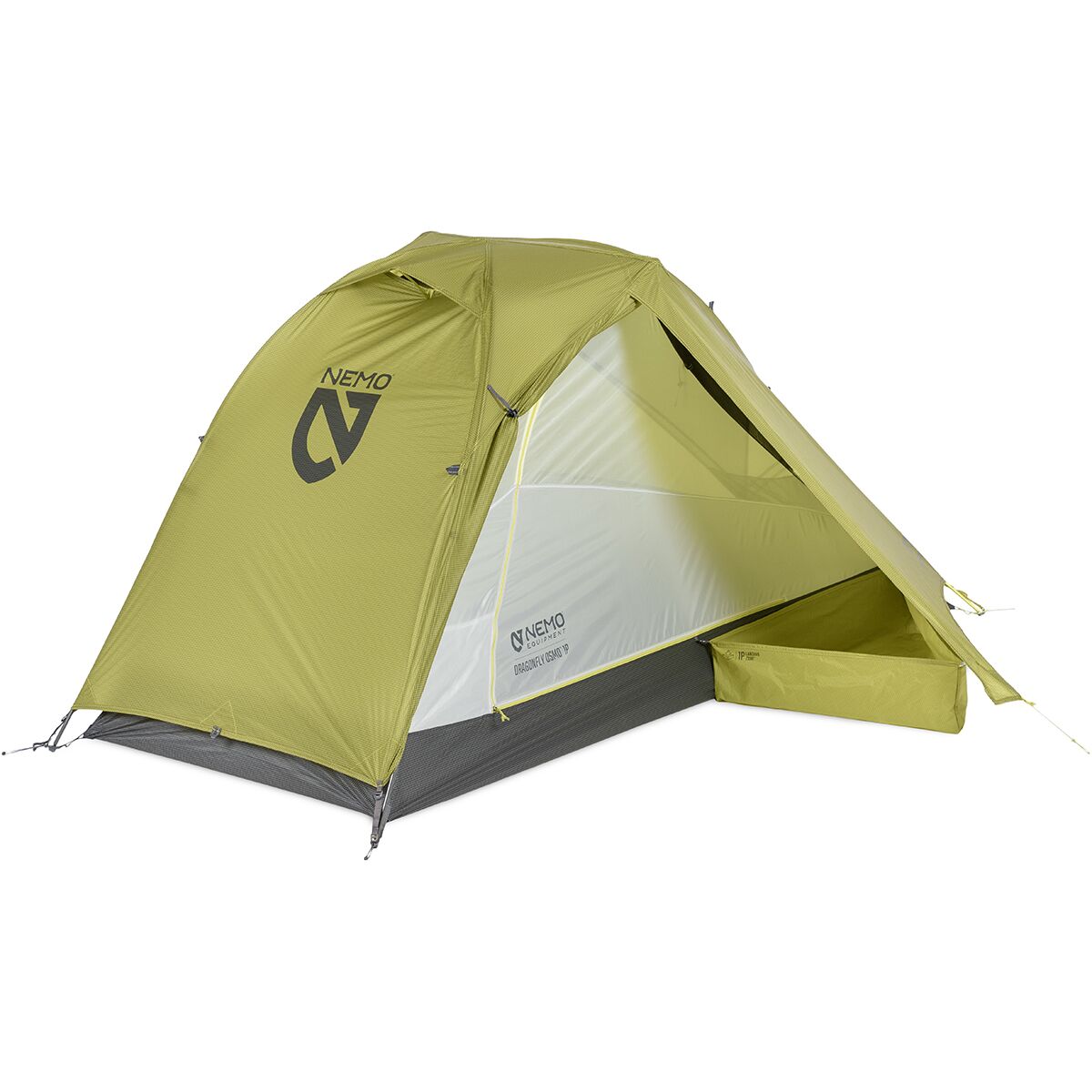 Снаряжение NEMO Equipment Inc. Dragonfly Osmo Tent: 1-Person 3-Season, цвет: Берёзовый — фото 8