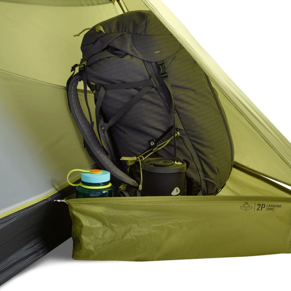 Снаряжение NEMO Equipment Inc. Dragonfly Osmo Tent: 3-Person 3-Season, цвет: Берёзовый — фото 12