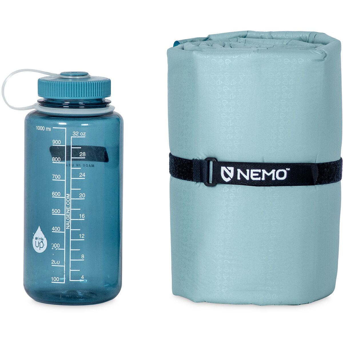 Снаряжение NEMO Equipment Inc. Flyer Sleeping Pad, цвет: Aquifer/Algiers — фото 5