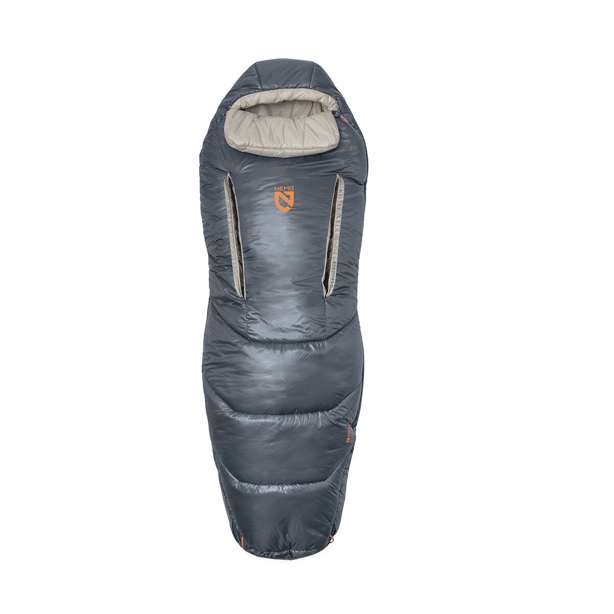 Сумка NEMO Equipment Inc. Forte Endless Promise Sleeping Bag: 20F Synthetic, цвет: Fortress/Pelican — фото 4