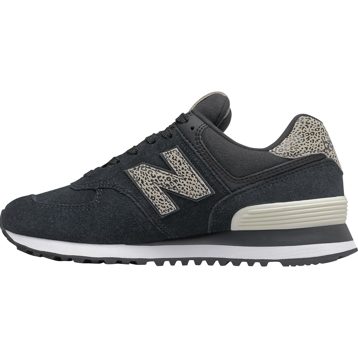 womens new balance black leather shoes