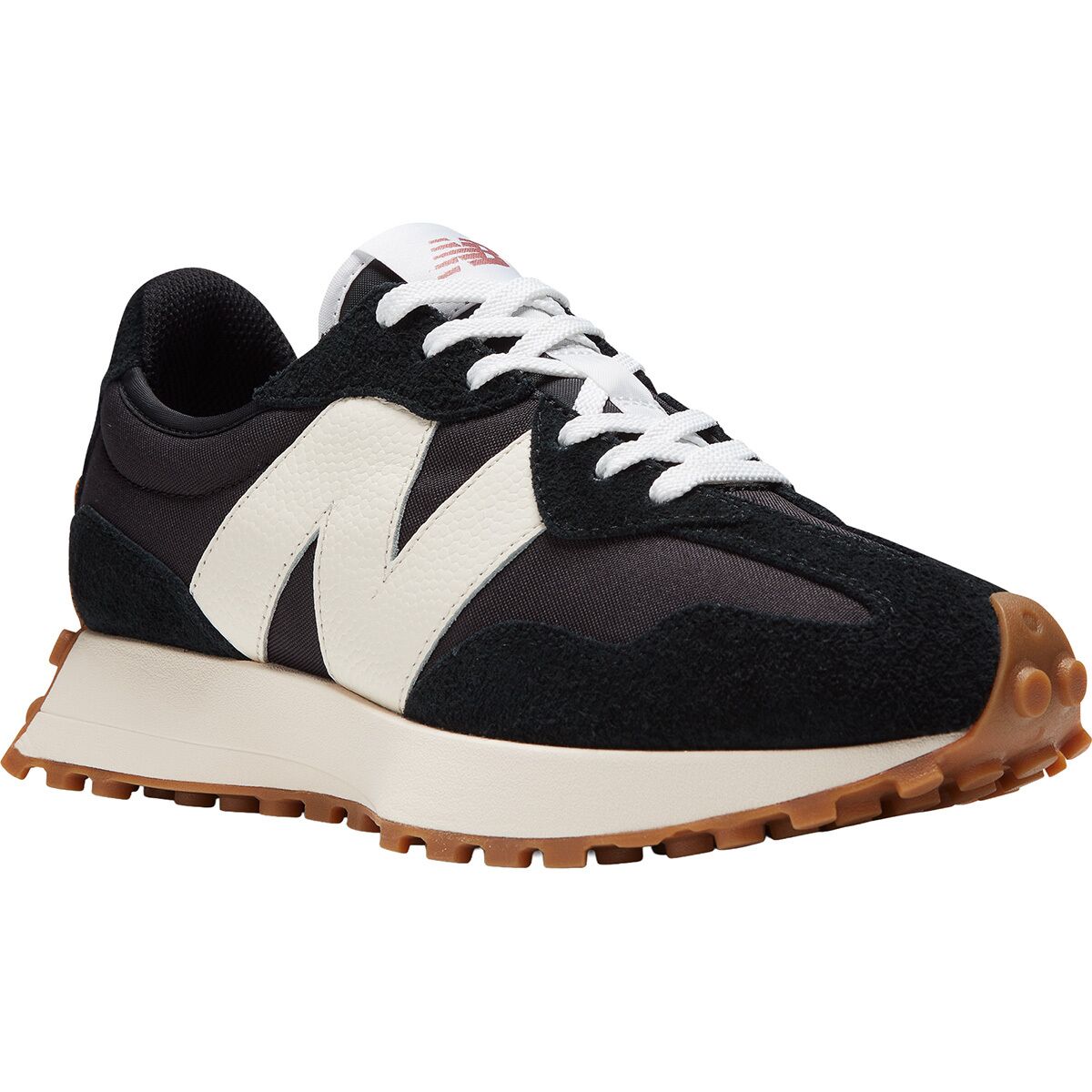 Женские кроссовки New Balance 327 Shoe, цвет: Чёрный / Белый — фото 10