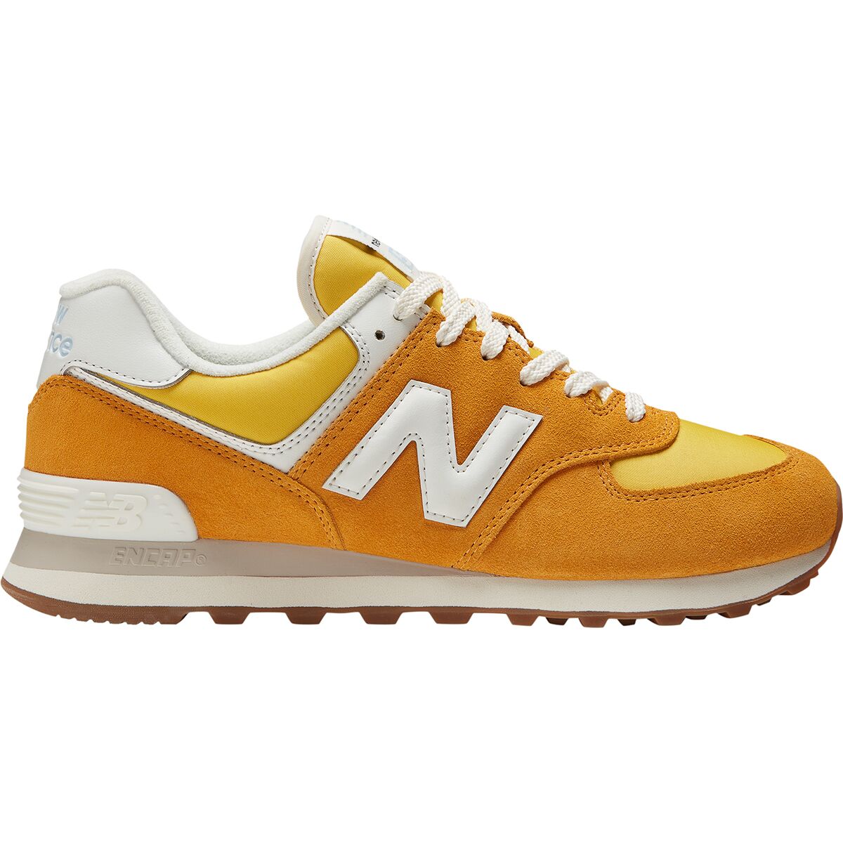 New Balance 574 Suede/Nylon Shoe - Footwear
