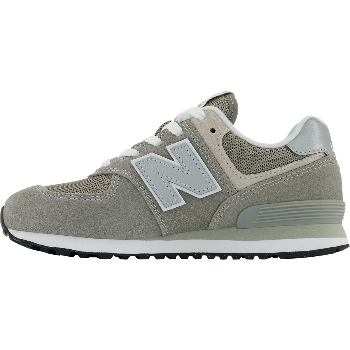 Детские кроссовки New Balance 574 Core, цвет: Серый / Белый — фото 5