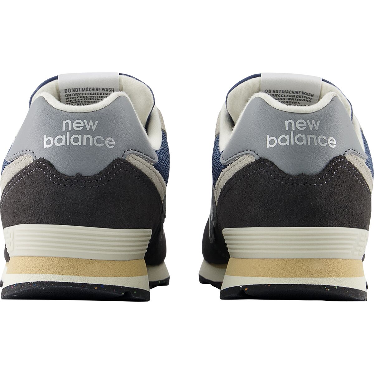 Детские кроссовки New Balance 574 Shoe, цвет: Чёрный / Сланцевый серый — фото 4