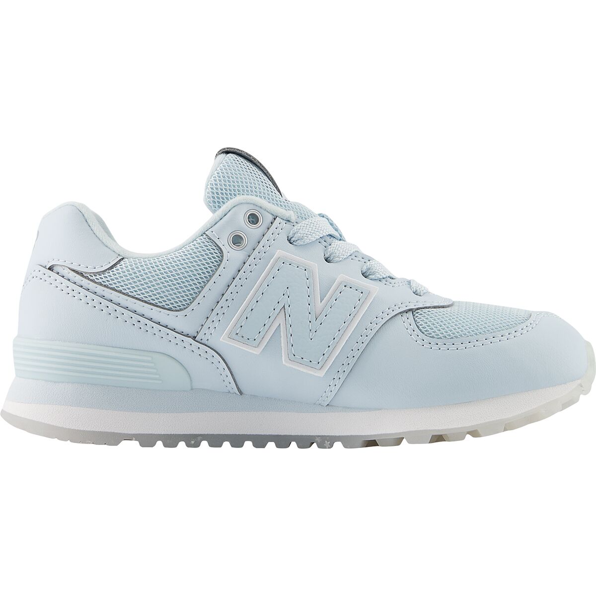 Детские кроссовки New Balance 574 Shoe, цвет: Серебряный металлик