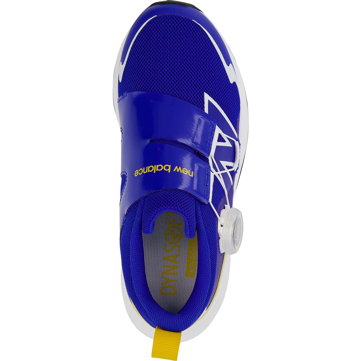Детские кроссовки New Balance BOA Reveal, цвет: Синий / Имбирный лимонный — фото 4