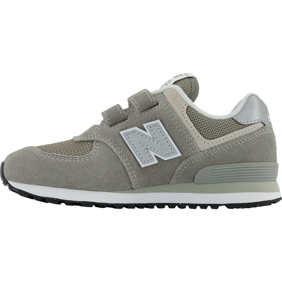 Детские кроссовки New Balance 574 Hook & Loop, цвет: Серый — фото 3