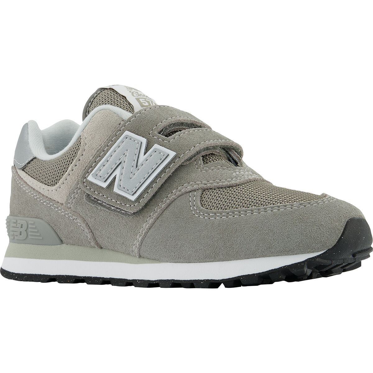 Детские кроссовки New Balance 574 Hook & Loop, цвет: Серый — фото 4