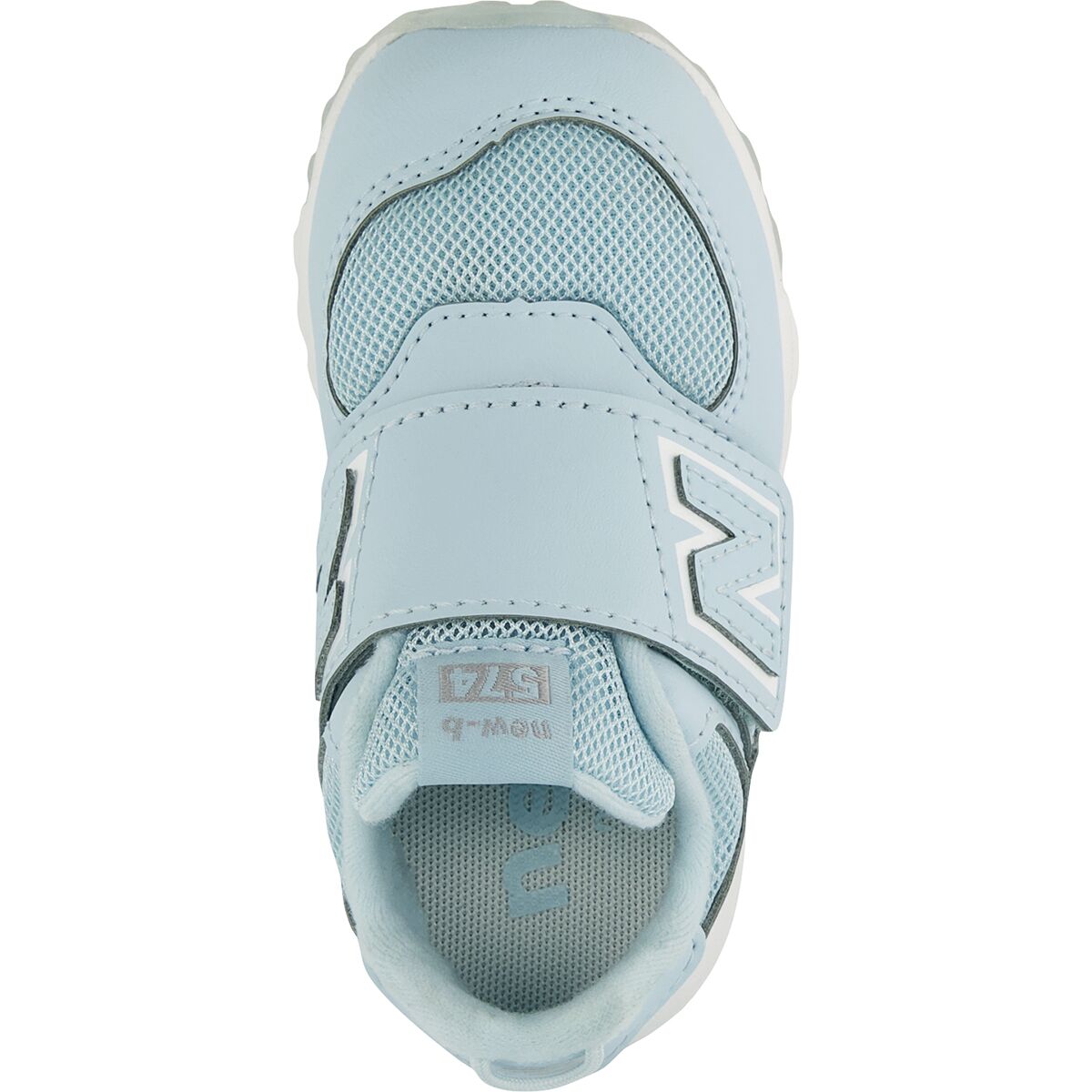 Детские кроссовки New Balance 574 New-B Hook & Loop Shoe - Toddlers', цвет: Frosted Glass — фото 2
