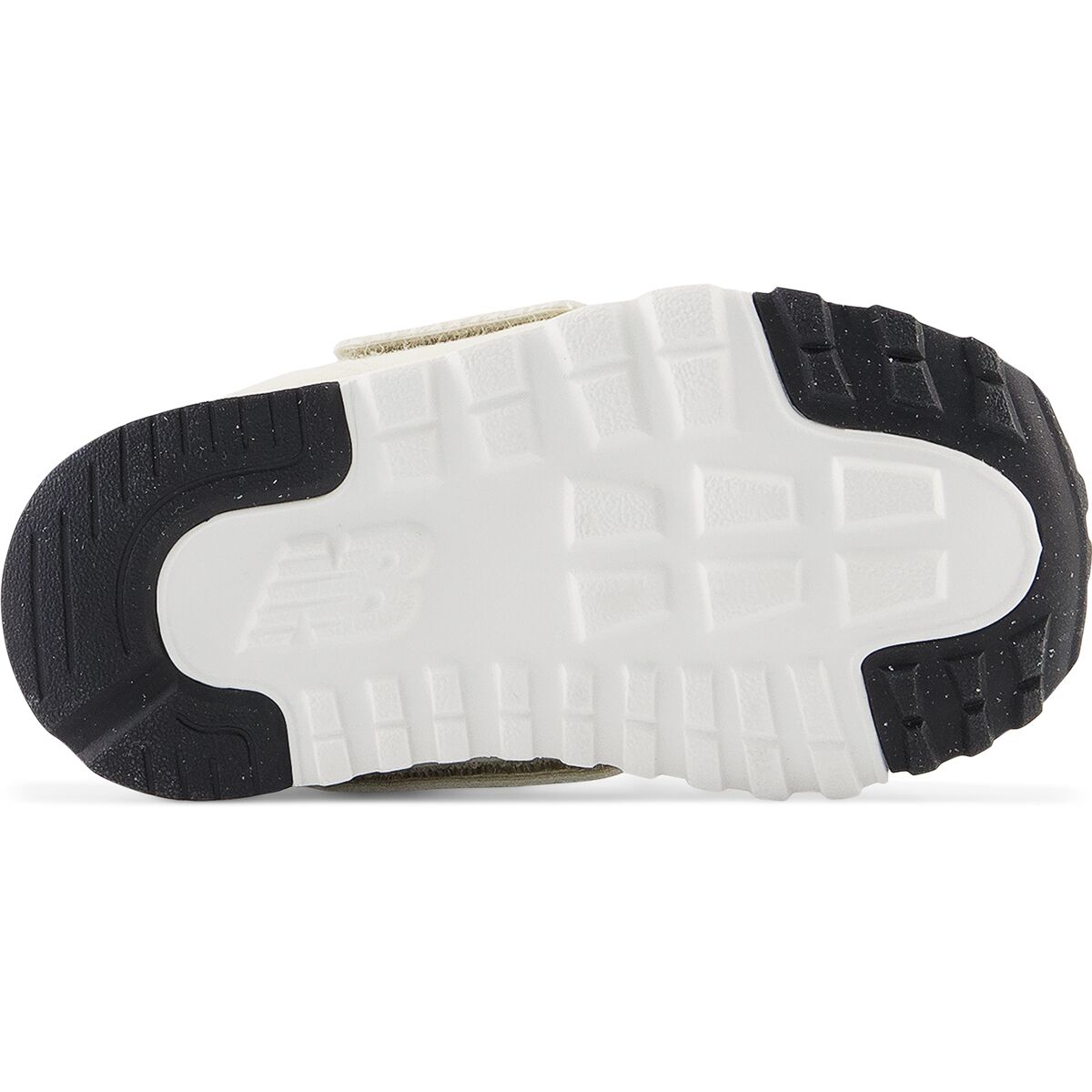 Детские кроссовки New Balance 574 New-B Hook & Loop Shoe - Infants', цвет: Облачный / Белый — фото 2