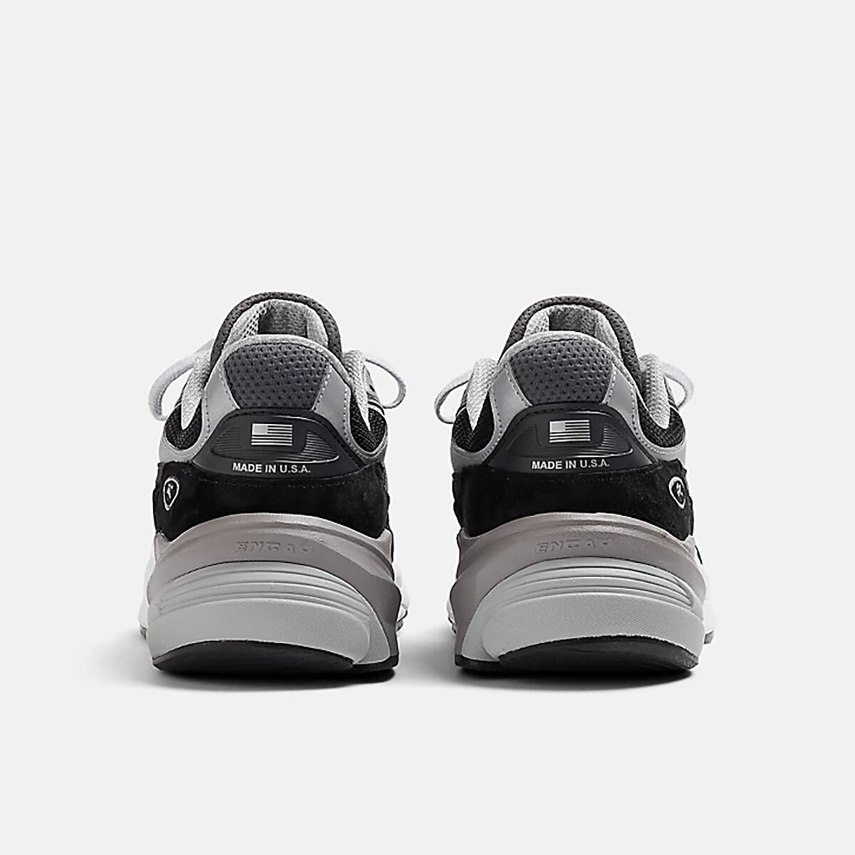 Мужские кроссовки New Balance Made in USA 990v6 Shoe - Men's, цвет: Чёрный / Белый — фото 3