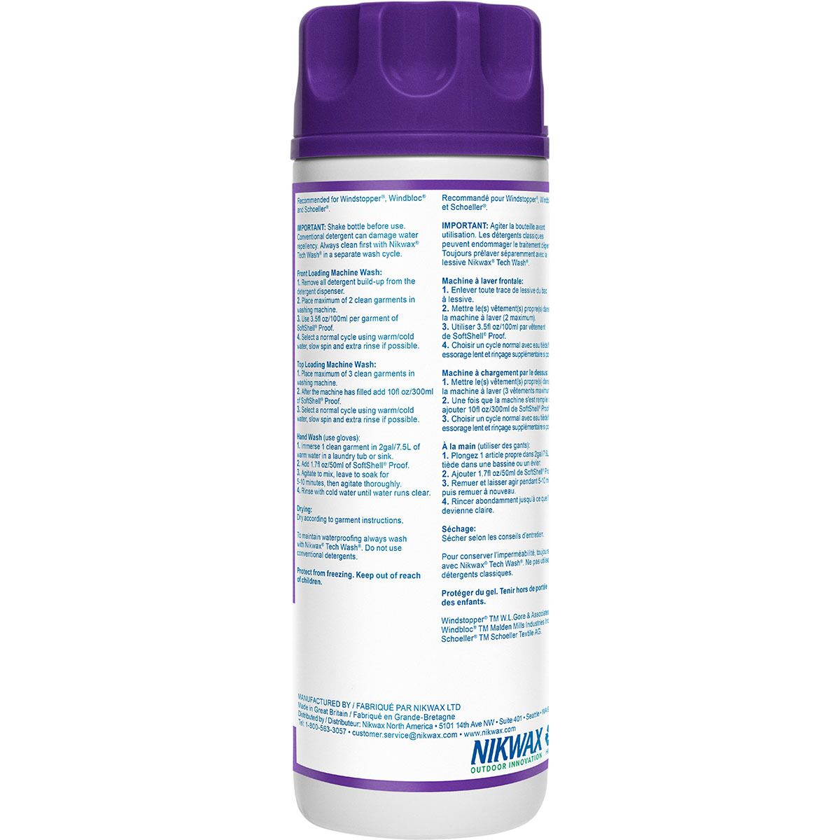 Nikwax Softshell Proof Wash In