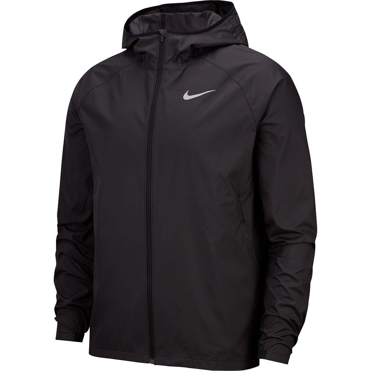 nike essential hooded running jacket