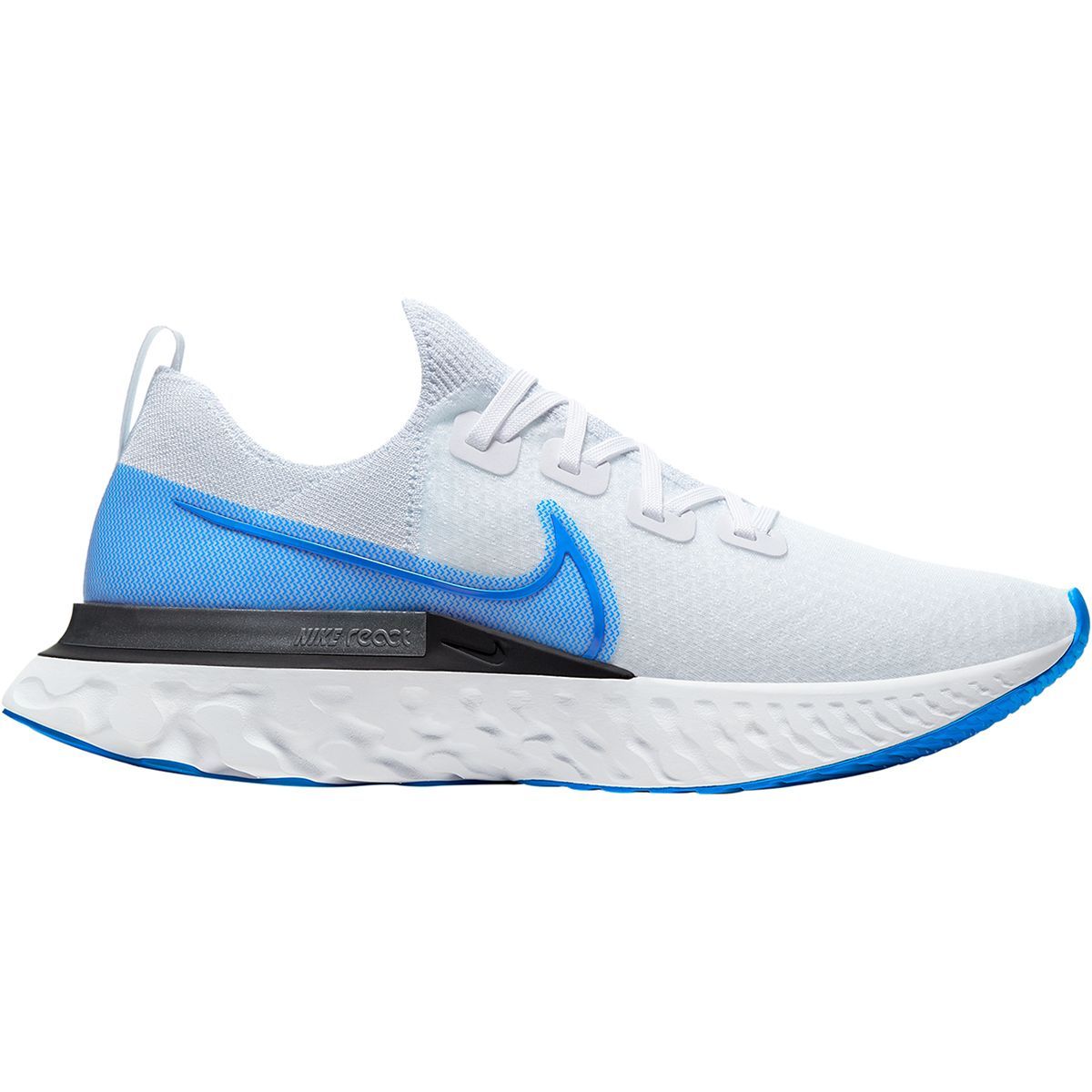 nike react infinity run flyknit blue