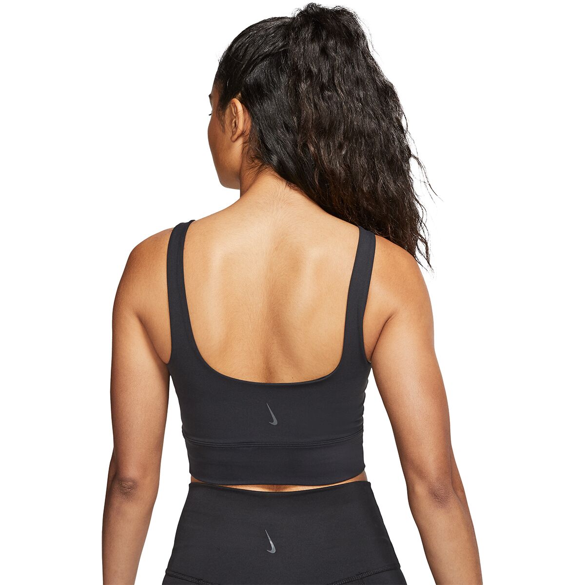 nike women's yoga luxe crop tank top