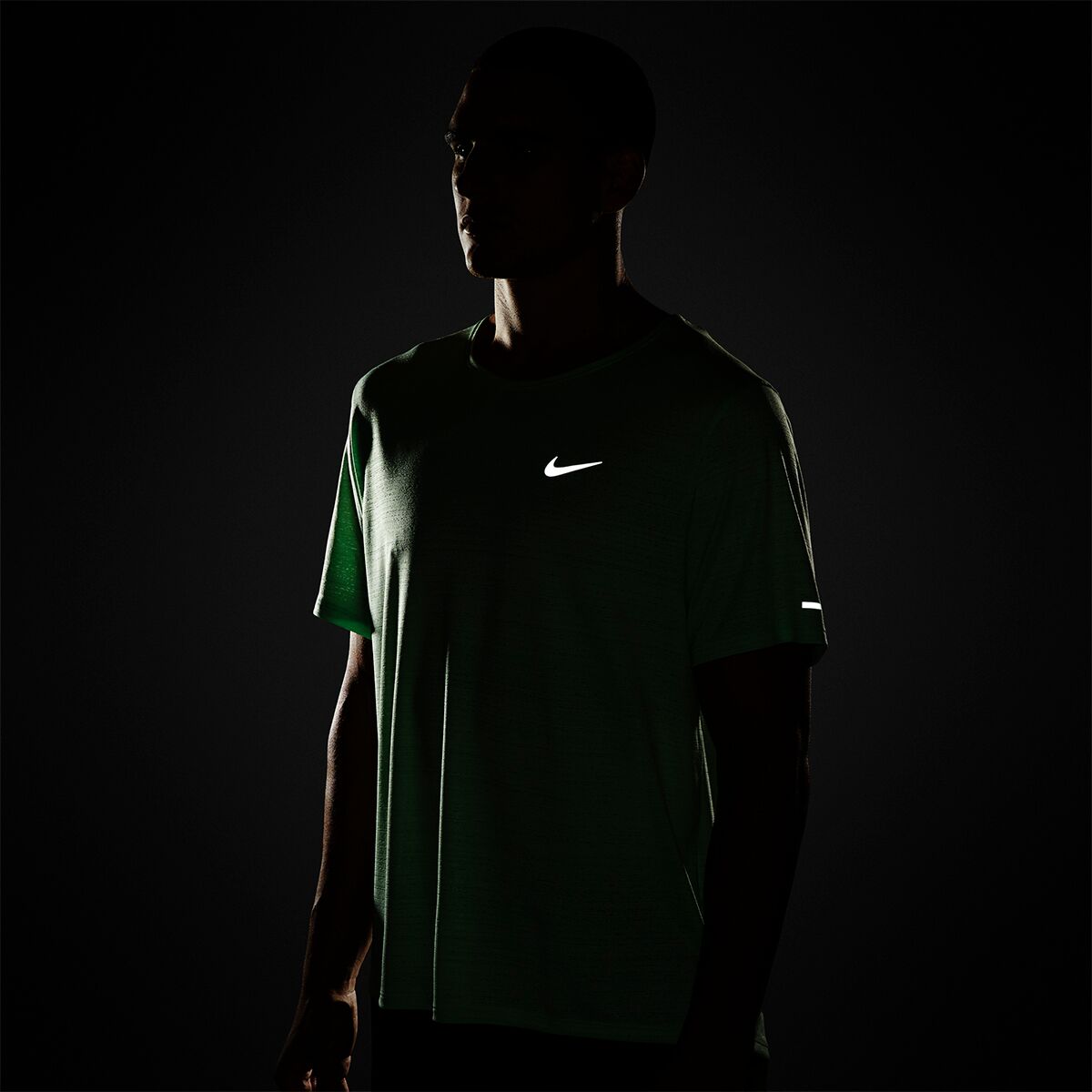 nike dry miler top ss