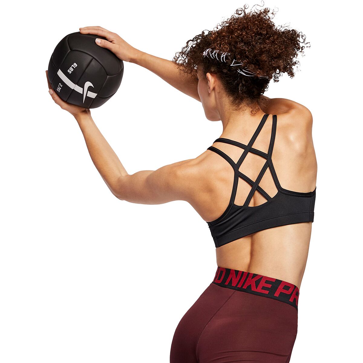 strappy nike bra