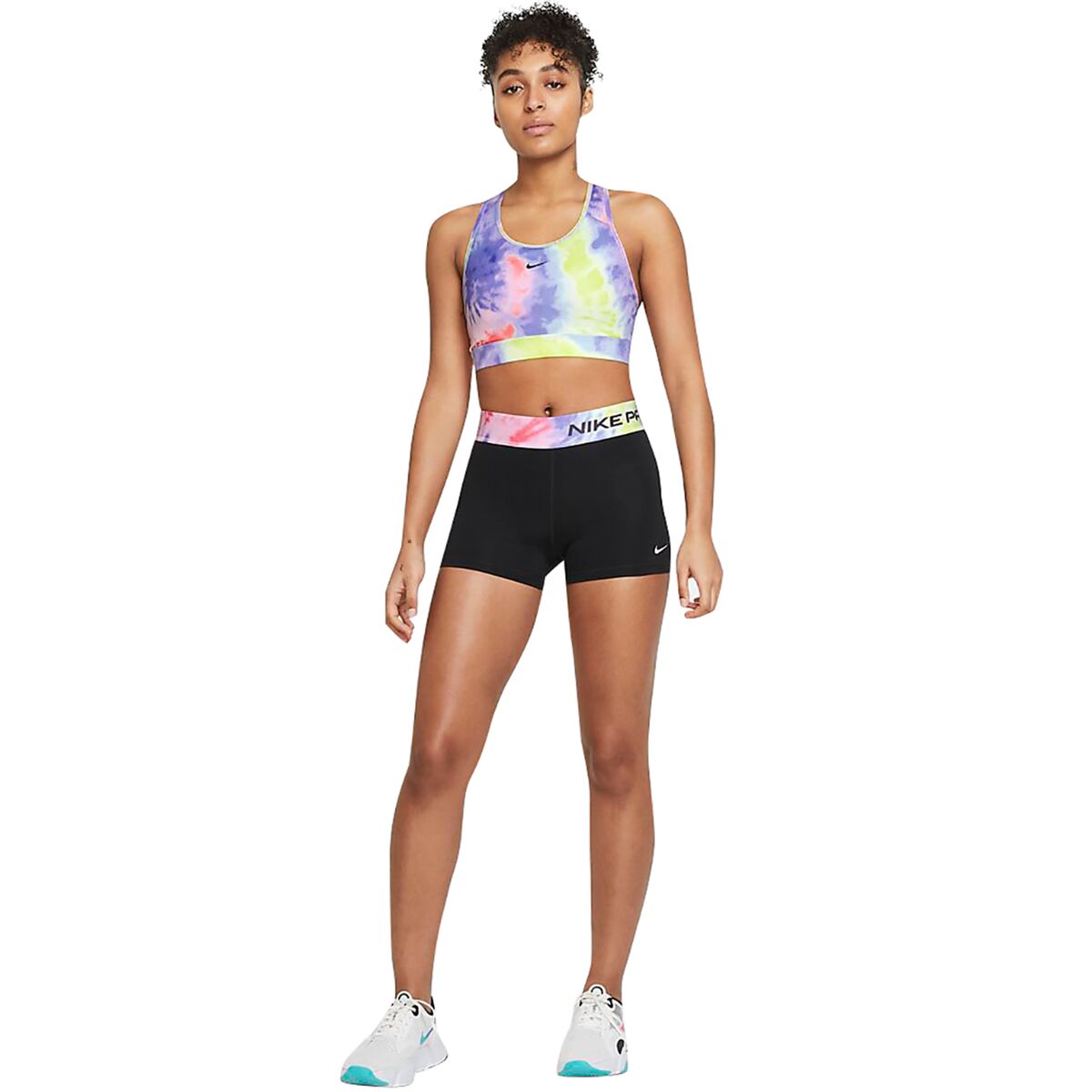 womens nike tie dye shorts