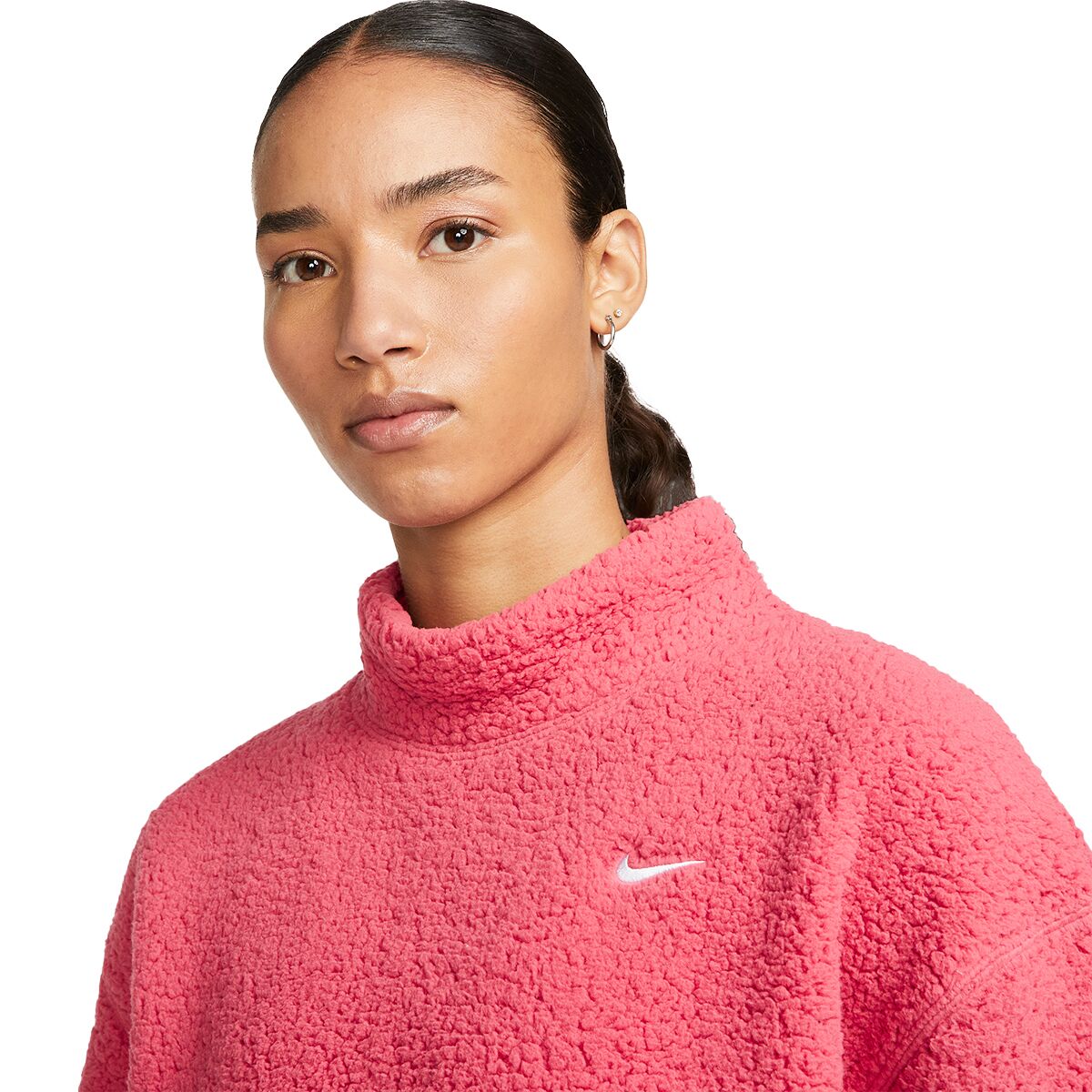 Nike ThermaFit Fleece Training Sweatshirt Women's Clothing