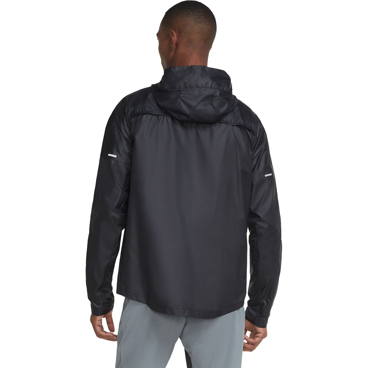 mens nike shield running jacket