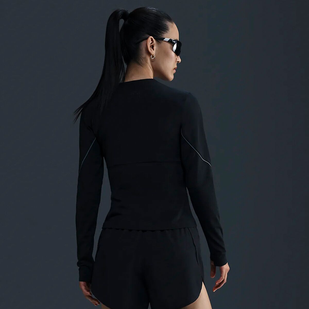 Nike Run Division Reflective Long-Sleeve Shirt -...